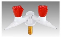 Two Way 90º Bench Mounted Needle Valve